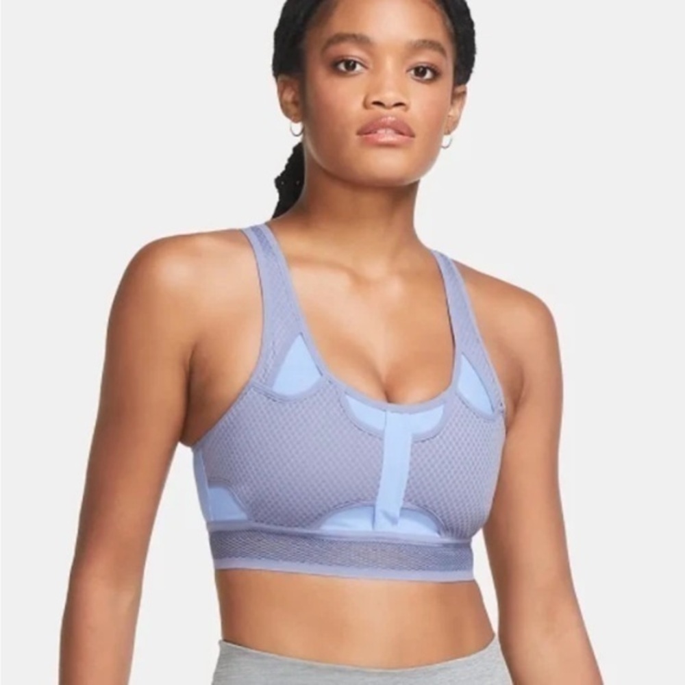 NWT Nike Swoosh UltraBreathe Women's Medium-Support  Sports Bra Size Large